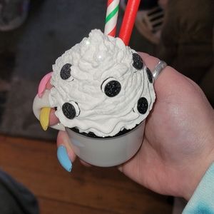 " Milk and cookies " fauk whip mug